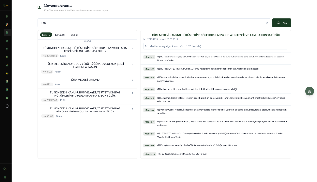 Mevzuat Arama